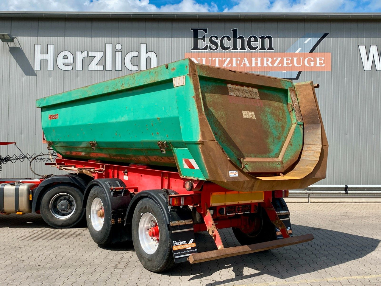 Reisch RHKS-31/20 SSL | Stahl 23m³*Luft-Lift*Kurzsattel - 덤프 세미 트레일러 : 사진 3 Reisch RHKS-31/20 SSL | Stahl 23m³*Luft-Lift*Kurzsattel - 덤프 세미 트레일러 : 사진 3