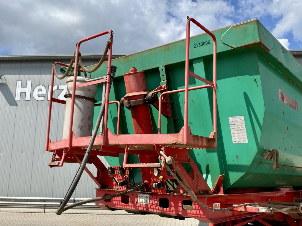 덤프 세미 트레일러 Reisch RHKS-31/20 SSL / Stahl-Halbschalenmulde : 사진 8 덤프 세미 트레일러 Reisch RHKS-31/20 SSL / Stahl-Halbschalenmulde : 사진 8