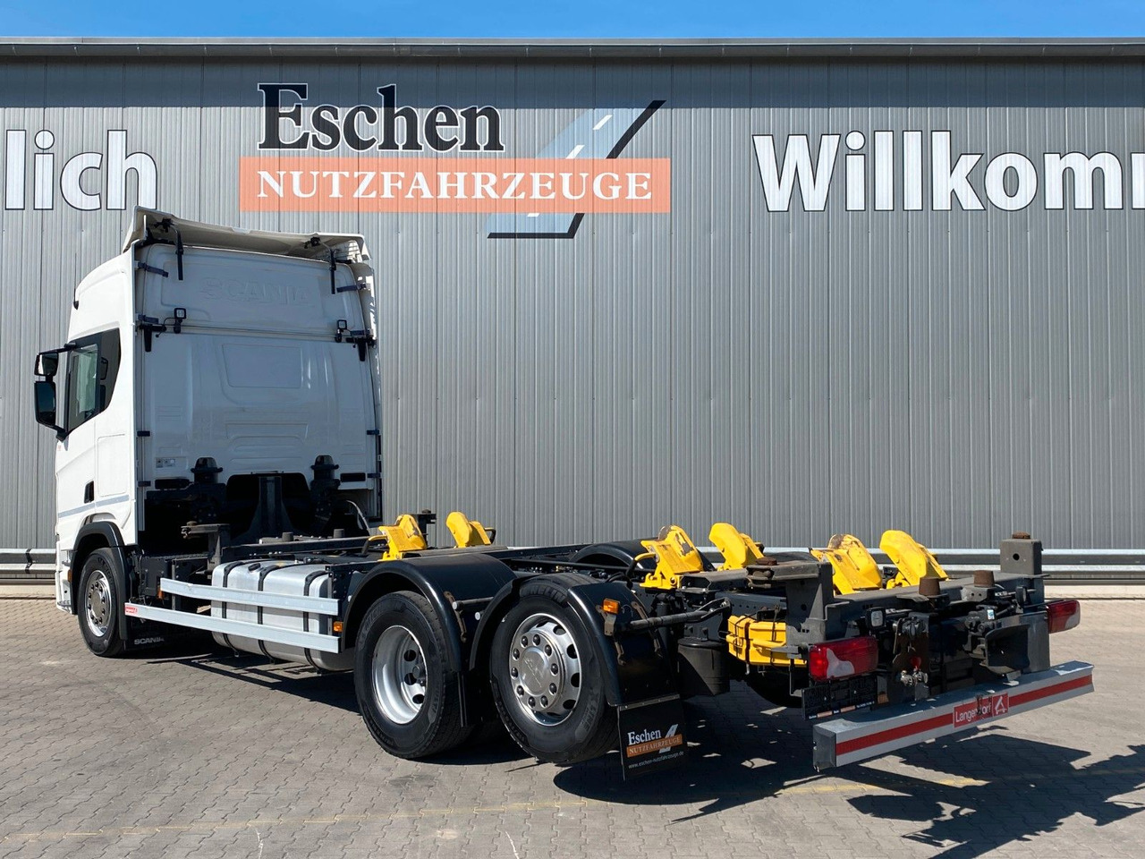 Scania R 450 B 6x2*4 BDF|Retarder*AHK*Lift*SDG Wechsler - 컨테이너 운반 장치/ 스와프 보디 트럭 : 사진 3 Scania R 450 B 6x2*4 BDF|Retarder*AHK*Lift*SDG Wechsler - 컨테이너 운반 장치/ 스와프 보디 트럭 : 사진 3