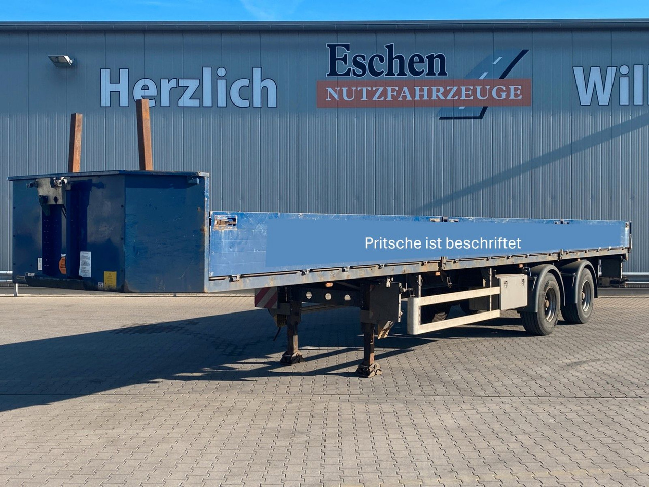 Stehmann | Luft-Lift*BPW-Achsen*1.Hand - 드롭사이드/ 플랫베드 세미 트레일러 : 사진 1 Stehmann | Luft-Lift*BPW-Achsen*1.Hand - 드롭사이드/ 플랫베드 세미 트레일러 : 사진 1