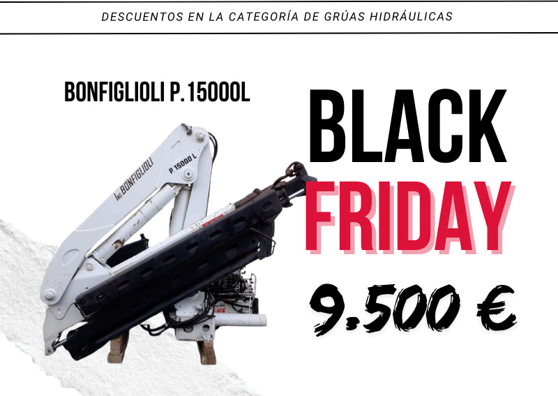 Grúa Bonfiglioli P.15000L - 로더 크레인 트럭 용 : 사진 4 Grúa Bonfiglioli P.15000L - 로더 크레인 트럭 용 : 사진 4