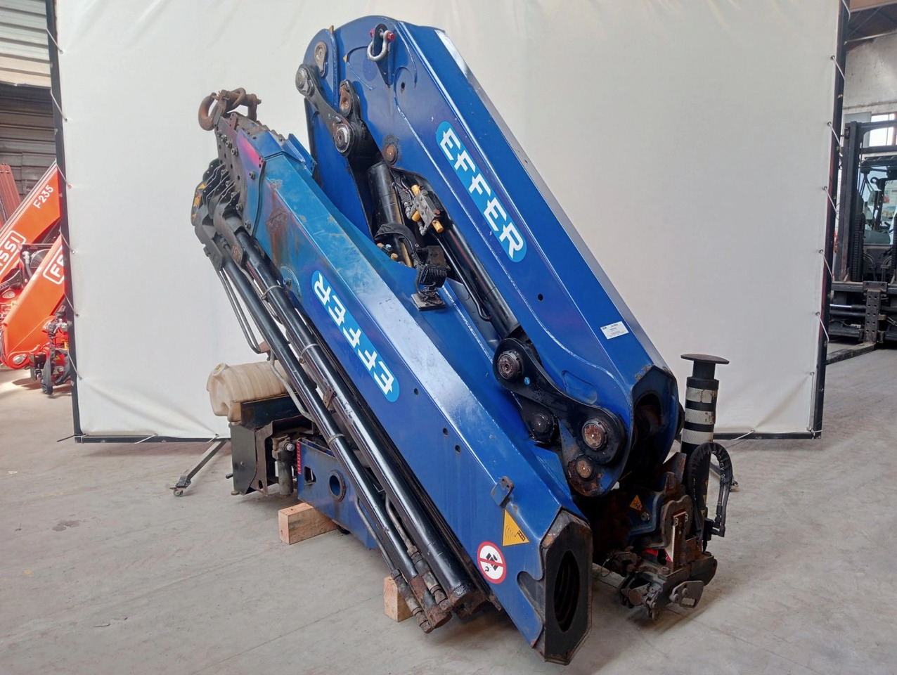 Grúa EFFER 305 5S - 로더 크레인 트럭 용 : 사진 4 Grúa EFFER 305 5S - 로더 크레인 트럭 용 : 사진 4