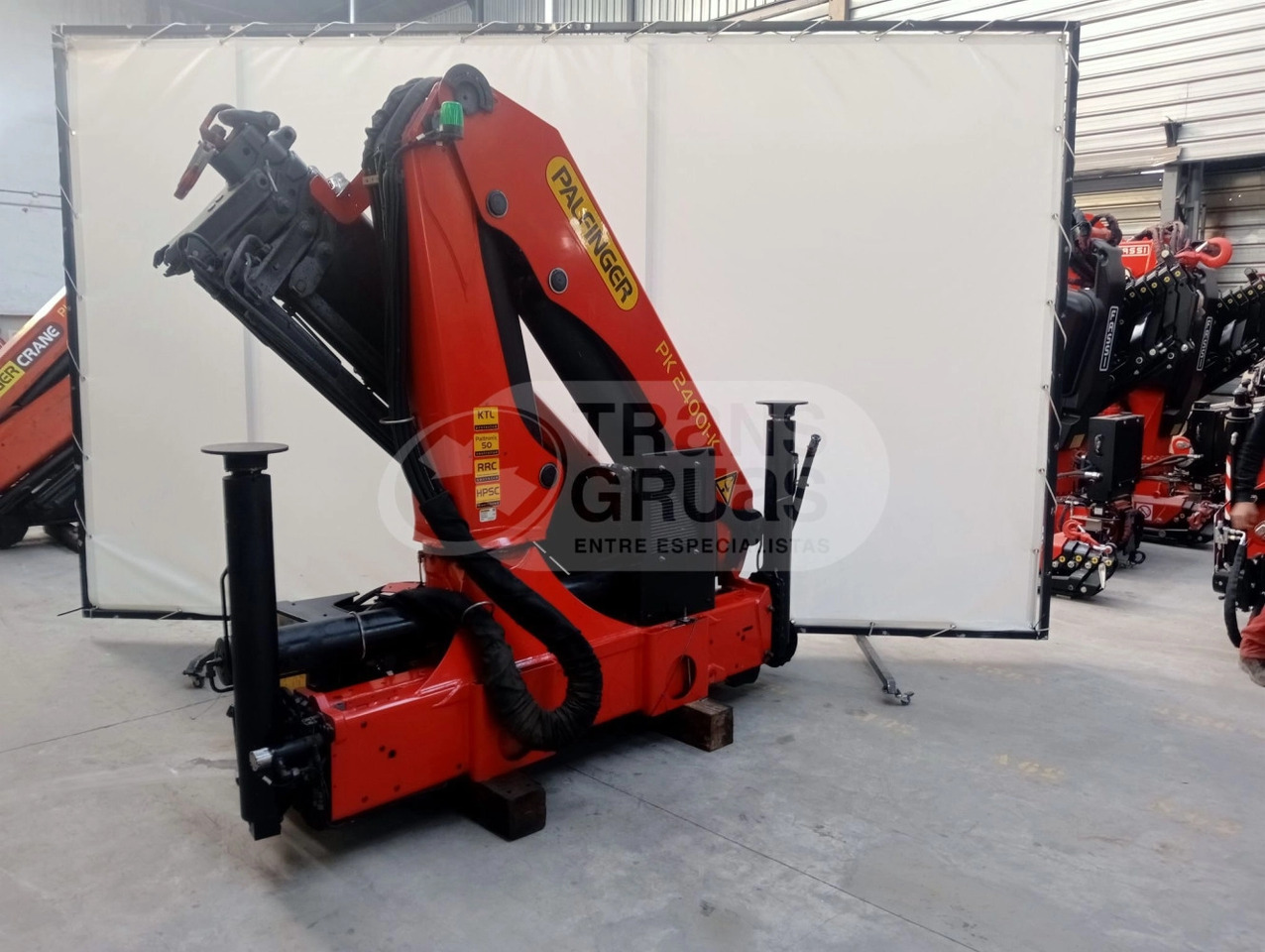 Grúa Palfinger PK 24001 K - 로더 크레인 트럭 용 : 사진 1 Grúa Palfinger PK 24001 K - 로더 크레인 트럭 용 : 사진 1