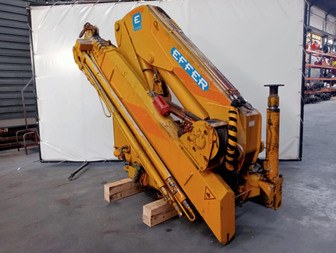 Grúa hidráulica Effer 33600 6S - 로더 크레인 : 사진 2 Grúa hidráulica Effer 33600 6S - 로더 크레인 : 사진 2