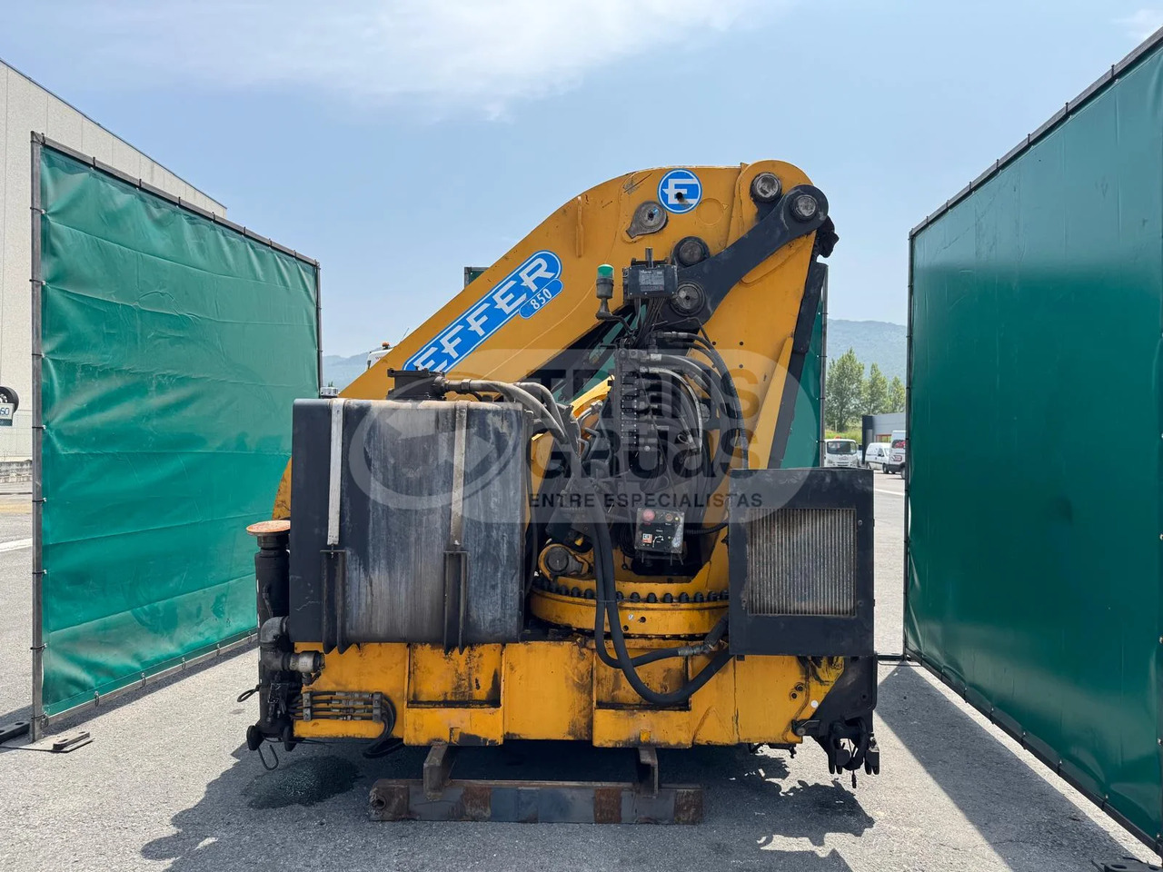 Grúa hidráulica Effer 850 8S - 로더 크레인 : 사진 2 Grúa hidráulica Effer 850 8S - 로더 크레인 : 사진 2