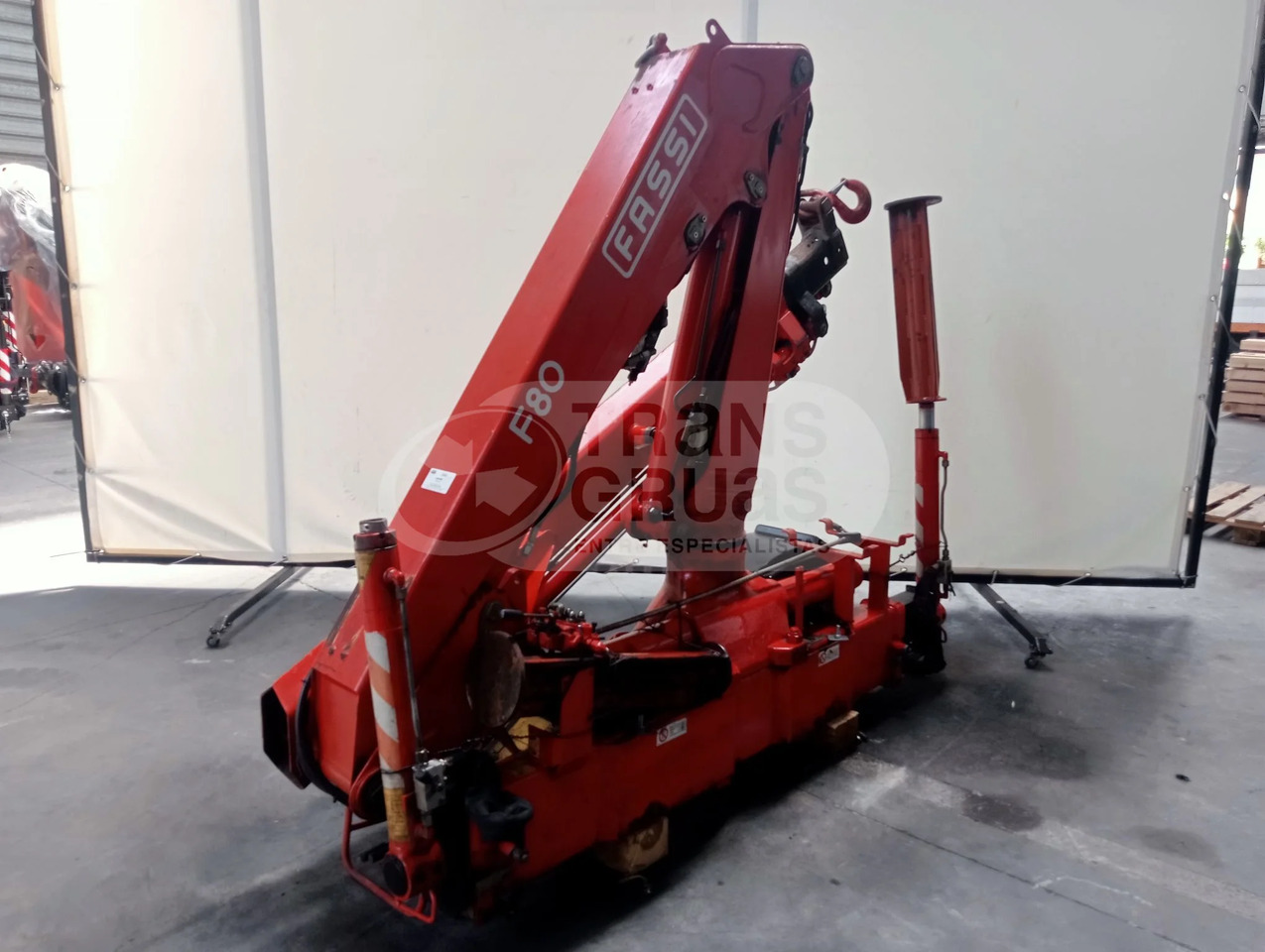 Grúa hidráulica Fassi F80A.22 - 로더 크레인 : 사진 4 Grúa hidráulica Fassi F80A.22 - 로더 크레인 : 사진 4