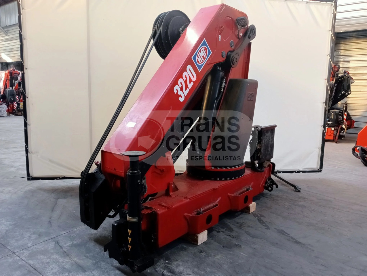 Grúa hidráulica HMF 3220 K - 로더 크레인 : 사진 4 Grúa hidráulica HMF 3220 K - 로더 크레인 : 사진 4