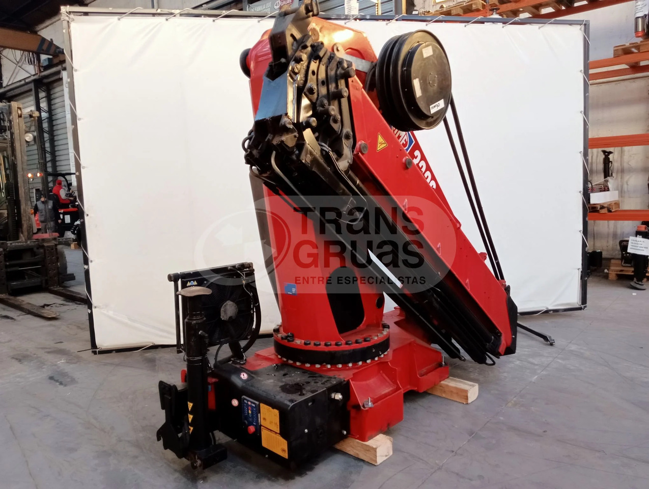 Grúa hidráulica HMF 3220 K - 로더 크레인 : 사진 3 Grúa hidráulica HMF 3220 K - 로더 크레인 : 사진 3