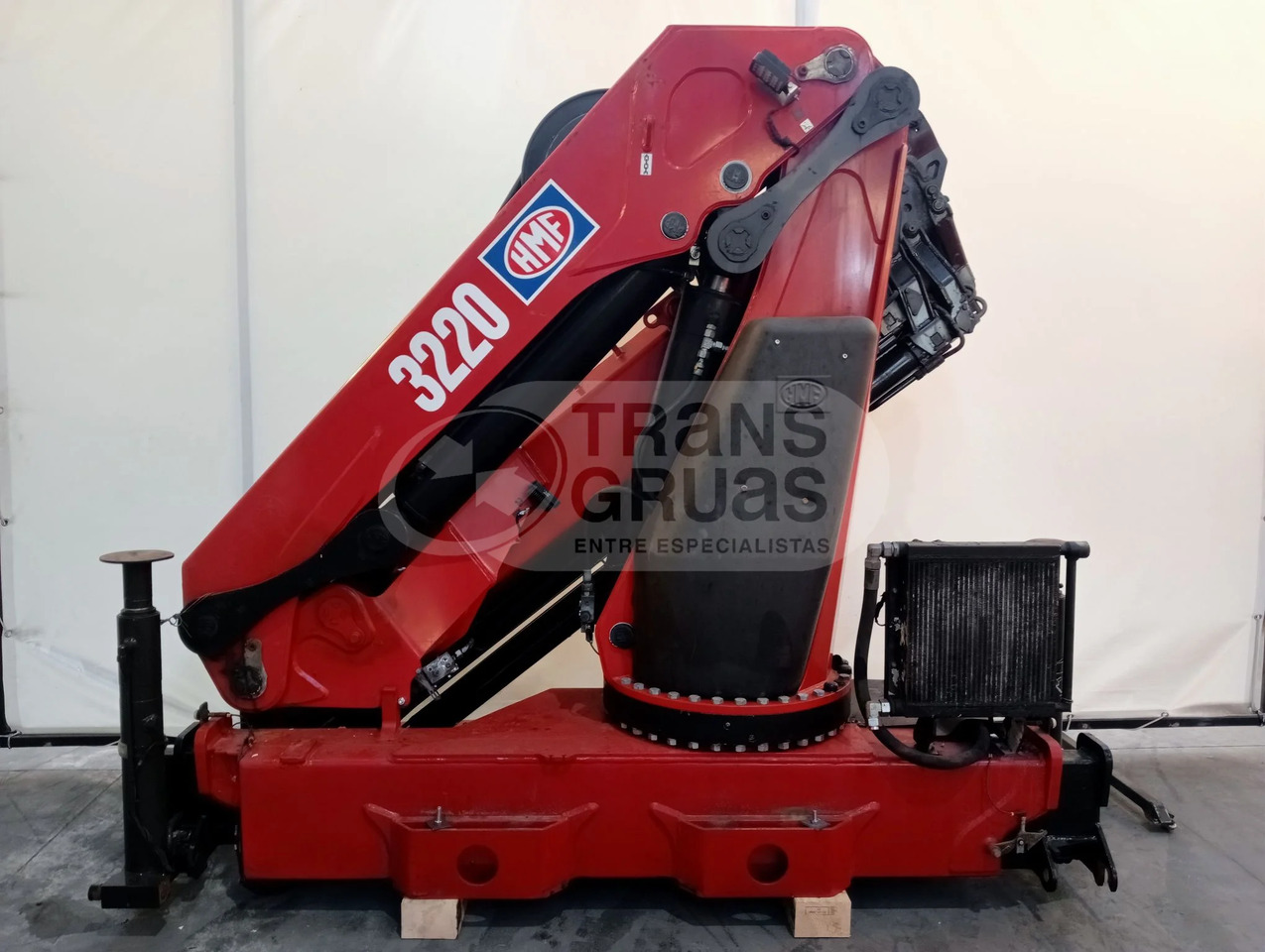 Grúa hidráulica HMF 3220 K - 로더 크레인 : 사진 1 Grúa hidráulica HMF 3220 K - 로더 크레인 : 사진 1