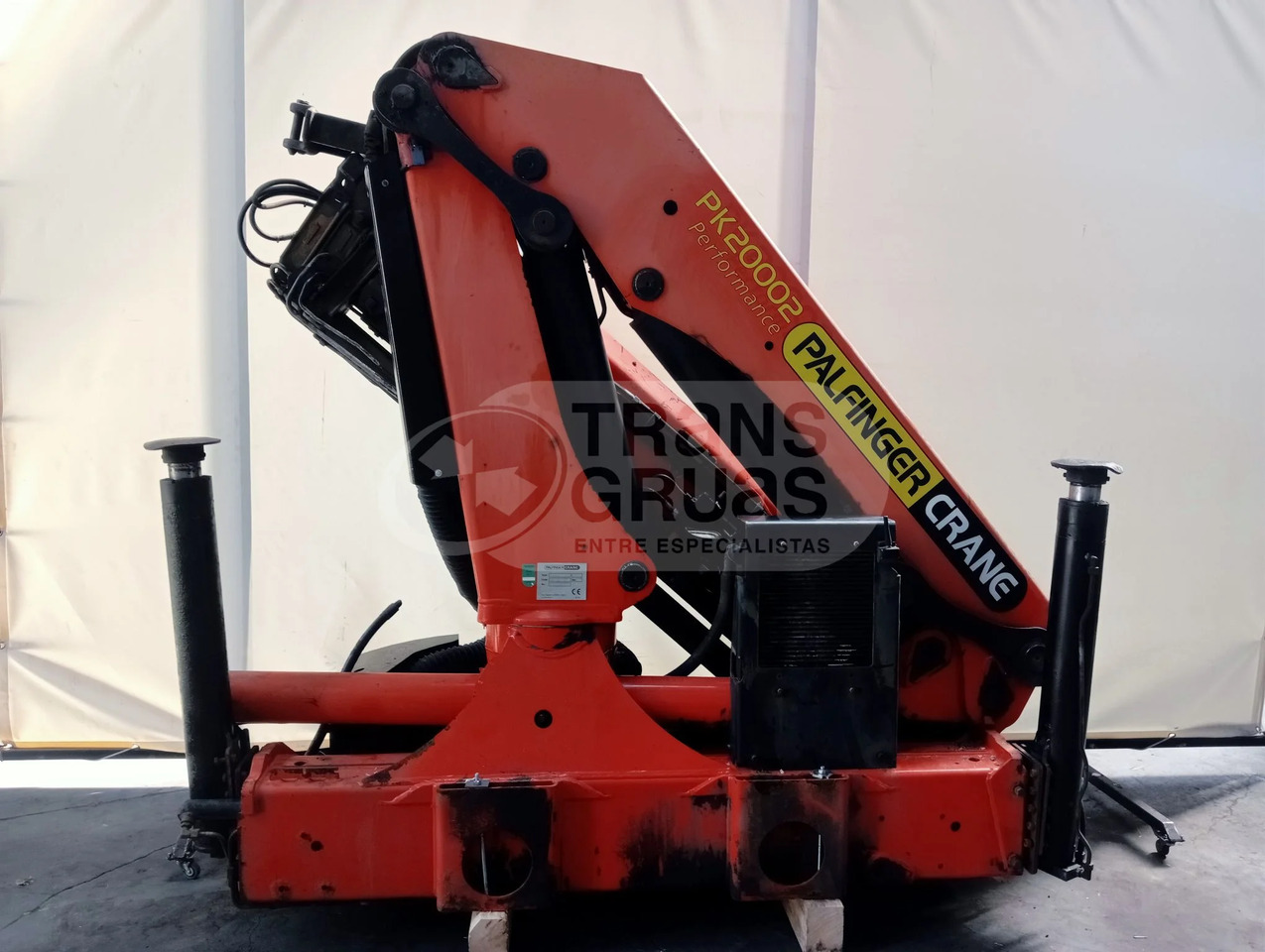 Grúa hidráulica Palfinger PK 20002 - 로더 크레인 : 사진 1 Grúa hidráulica Palfinger PK 20002 - 로더 크레인 : 사진 1