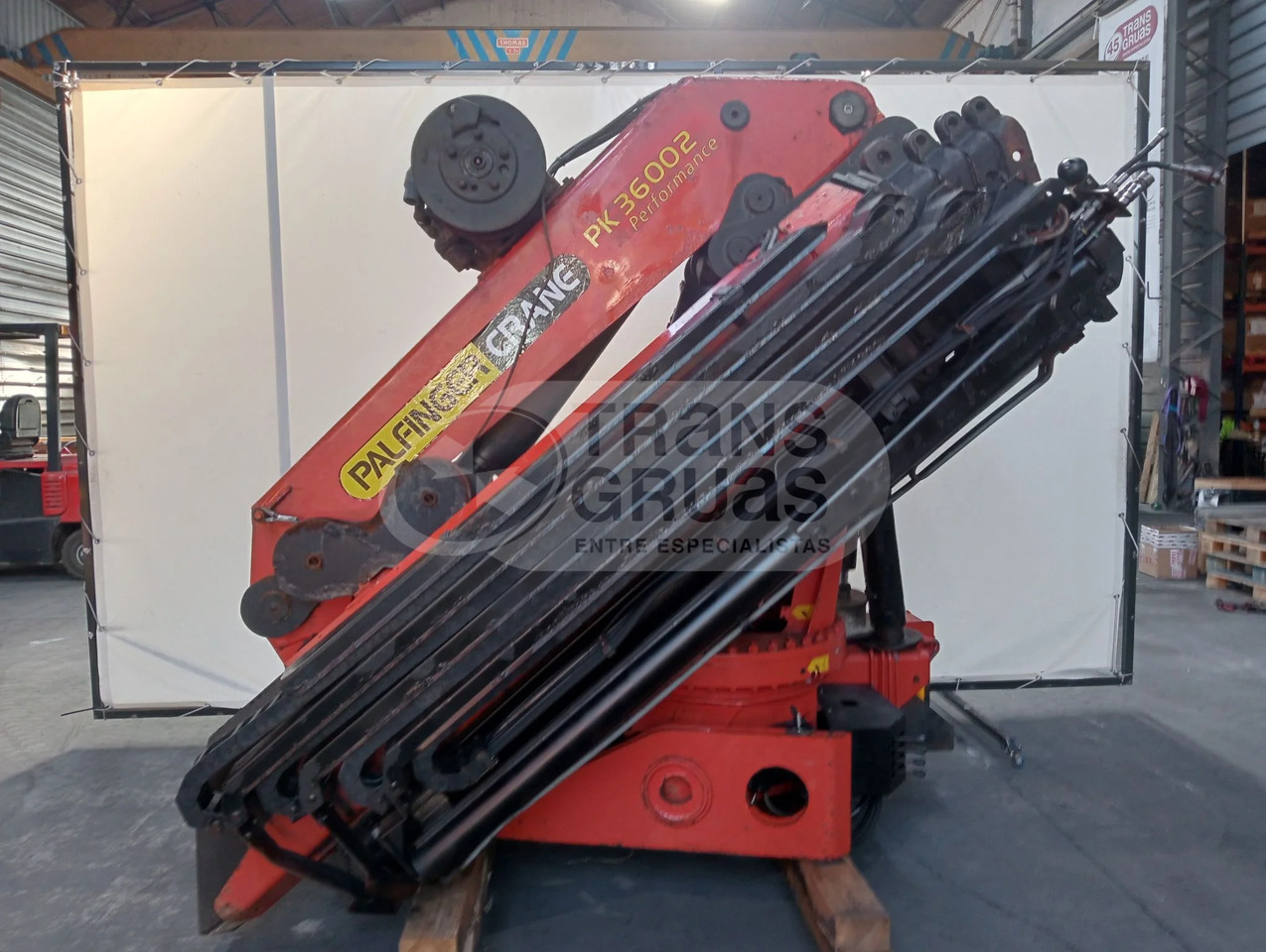Grúa hidráulica Palfinger PK 36002 - 로더 크레인 : 사진 2 Grúa hidráulica Palfinger PK 36002 - 로더 크레인 : 사진 2