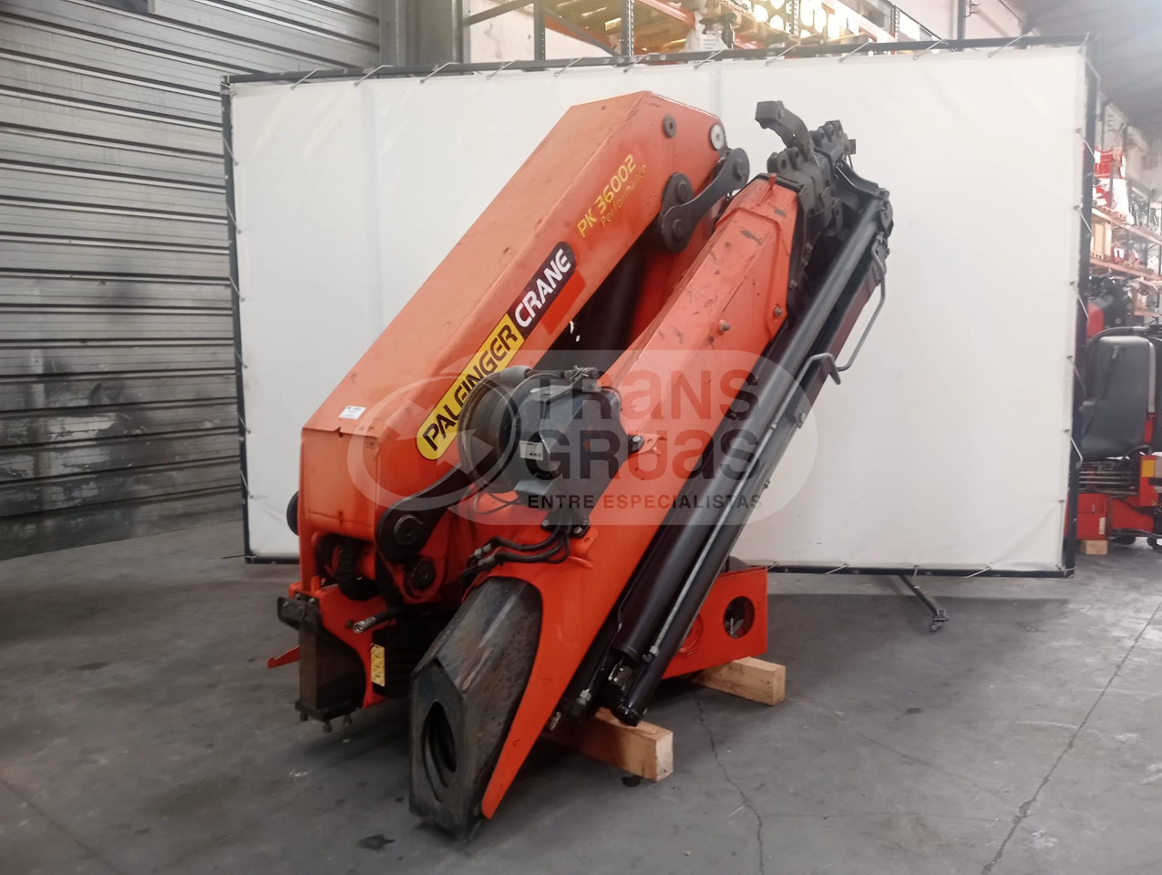 Grúa hidráulica Palfinger PK 36002 - 로더 크레인 : 사진 4 Grúa hidráulica Palfinger PK 36002 - 로더 크레인 : 사진 4