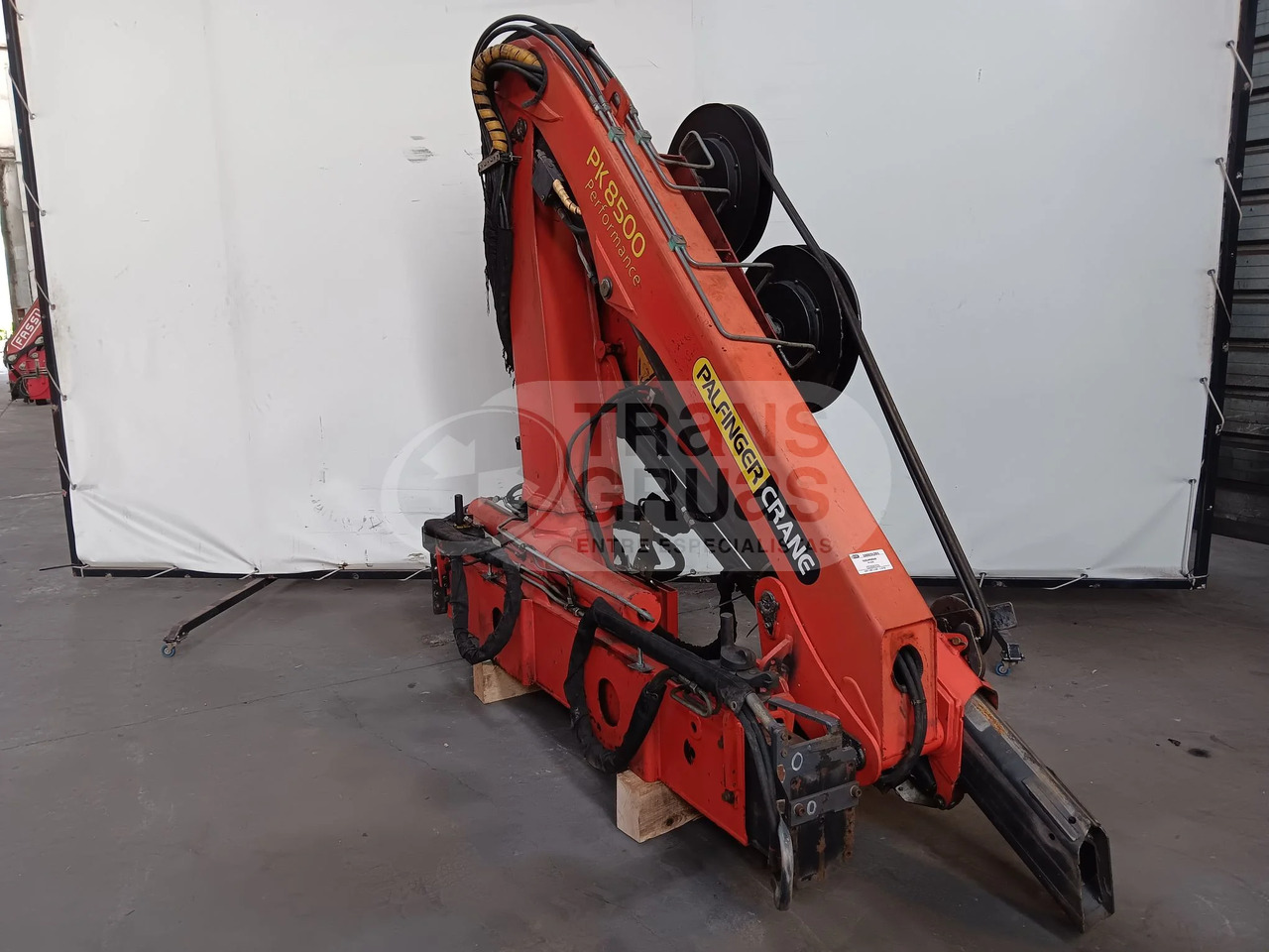 Grúa hidráulica Palfinger PK 8500 - 로더 크레인 : 사진 1 Grúa hidráulica Palfinger PK 8500 - 로더 크레인 : 사진 1