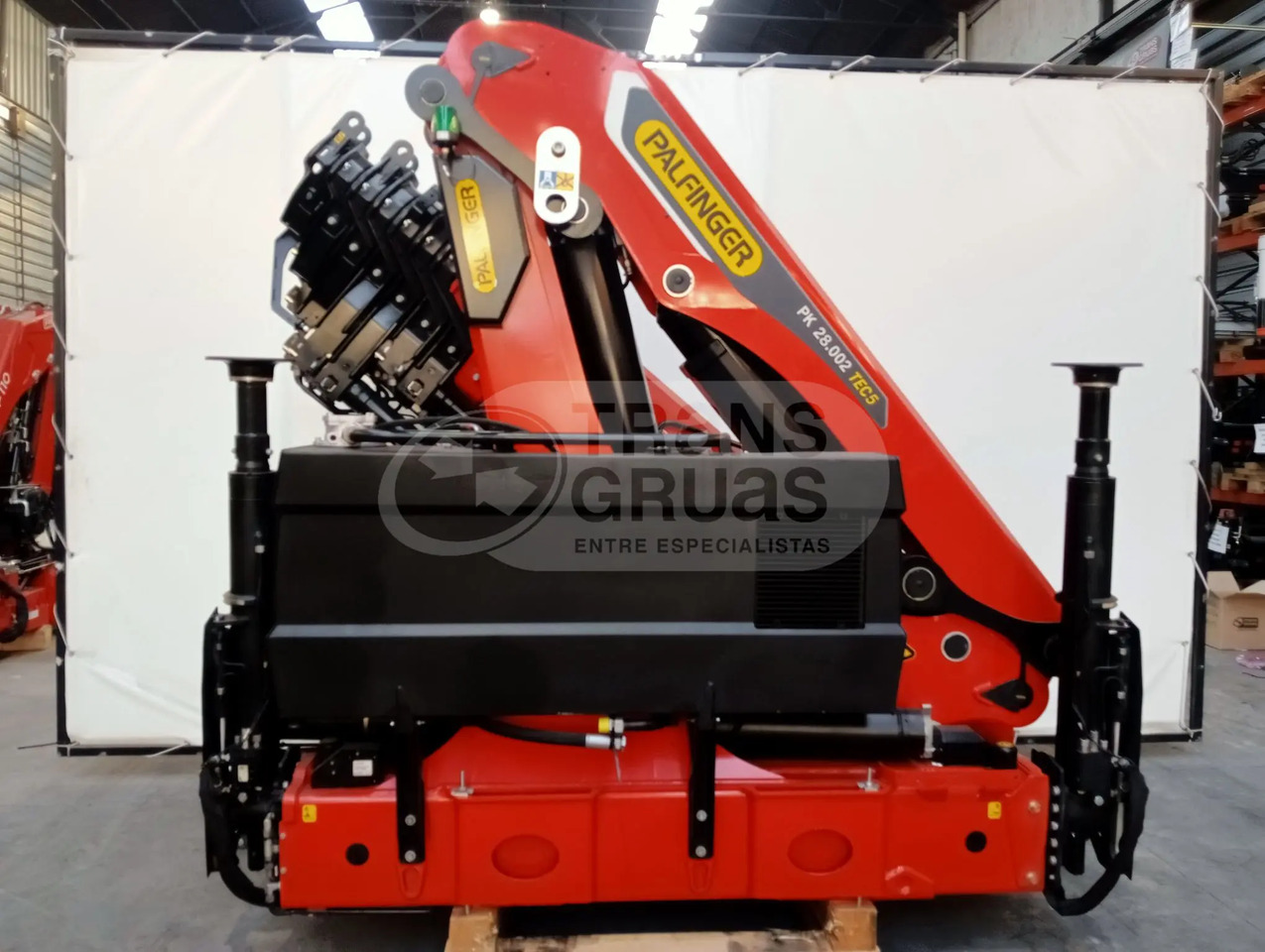 Grúa hidráulica SEMINUAVA Palfinger PK 28.002 TEC 5 - 로더 크레인 : 사진 2 Grúa hidráulica SEMINUAVA Palfinger PK 28.002 TEC 5 - 로더 크레인 : 사진 2