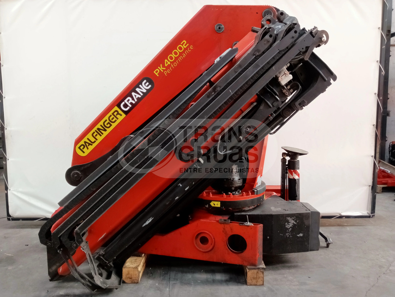 Grúa hidráulica palfinger PK 40002 EH - 로더 크레인 : 사진 2 Grúa hidráulica palfinger PK 40002 EH - 로더 크레인 : 사진 2