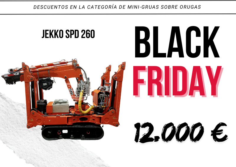 Minigrúa sobre orugas Jekko SPD 260 - 미니 크레인 : 사진 1 Minigrúa sobre orugas Jekko SPD 260 - 미니 크레인 : 사진 1