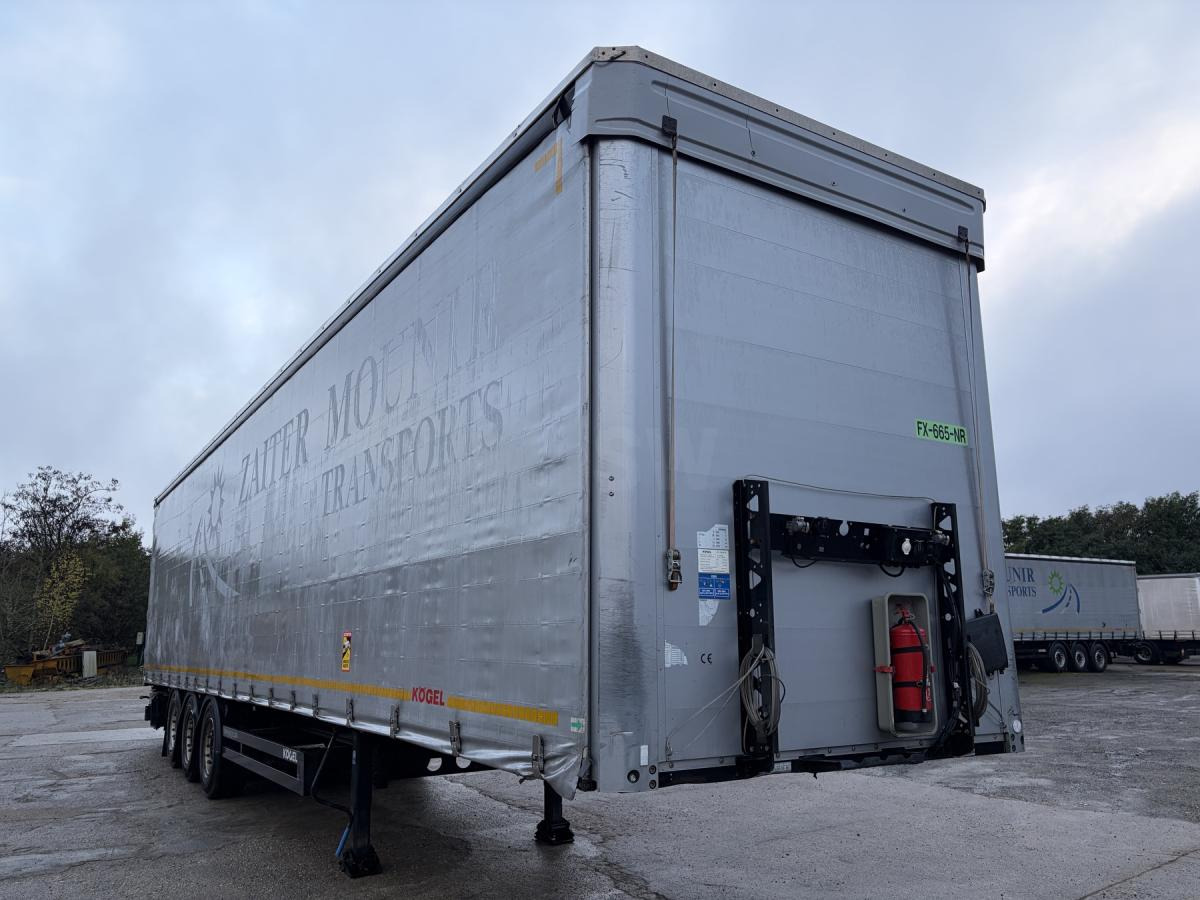 Kögel - 커튼사이더 세미 트레일러 : 사진 1 Kögel - 커튼사이더 세미 트레일러 : 사진 1