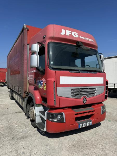 Renault Premium 450 - 커튼사이더 트럭 : 사진 1 Renault Premium 450 - 커튼사이더 트럭 : 사진 1