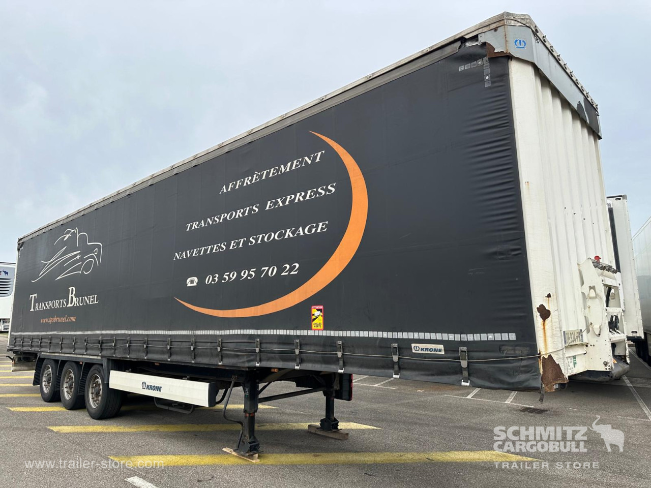 KRONE Curtainsider Standard - 커튼사이더 세미 트레일러 : 사진 1 KRONE Curtainsider Standard - 커튼사이더 세미 트레일러 : 사진 1