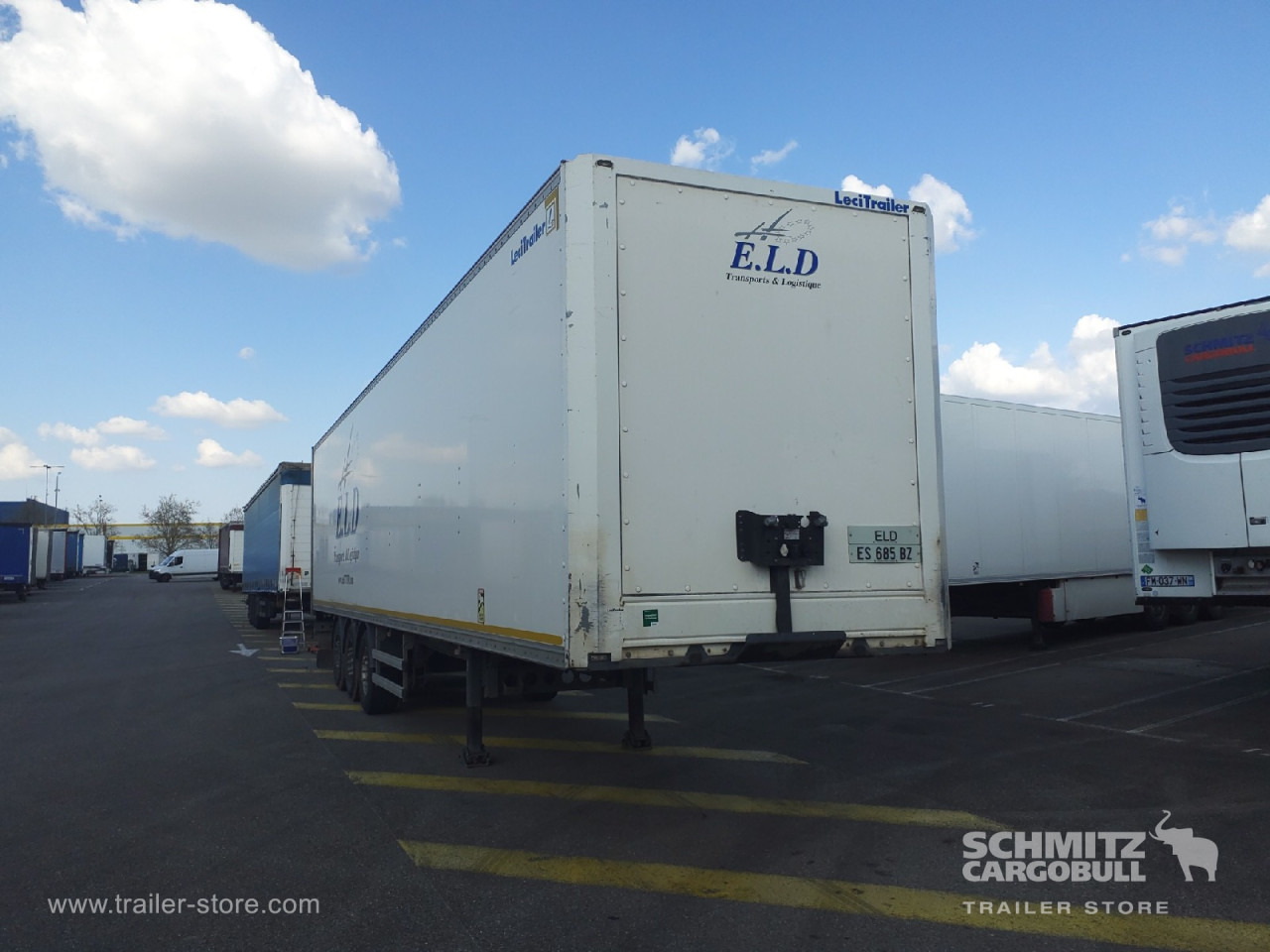 LECI TRAILER Dryfreight Standard Roller shutter door - 밀폐형 박스 세미 트레일러 : 사진 1 LECI TRAILER Dryfreight Standard Roller shutter door - 밀폐형 박스 세미 트레일러 : 사진 1