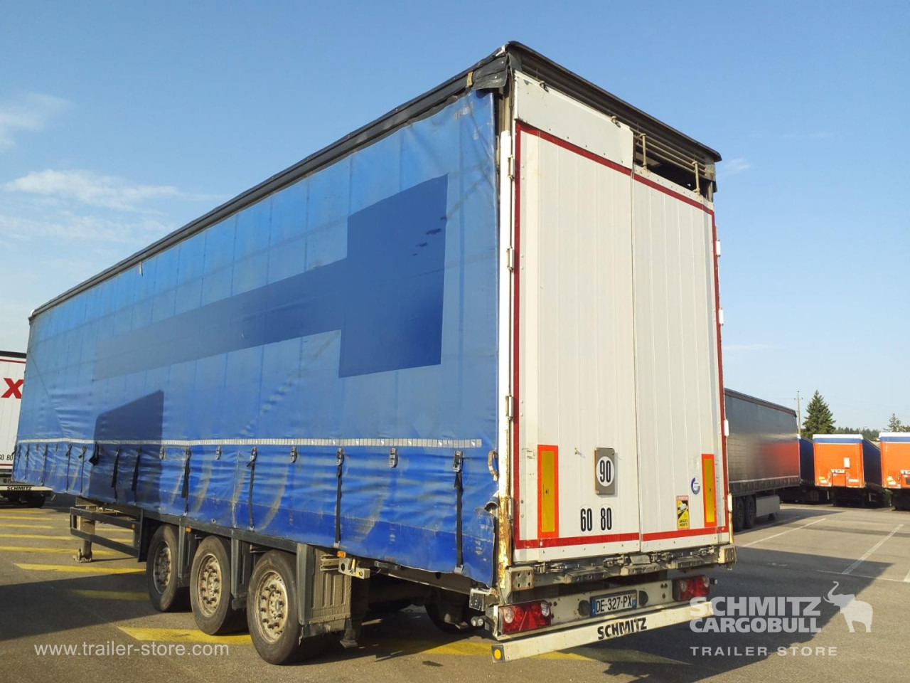 SCHMITZ Curtainsider Mega - 커튼사이더 세미 트레일러 : 사진 4 SCHMITZ Curtainsider Mega - 커튼사이더 세미 트레일러 : 사진 4