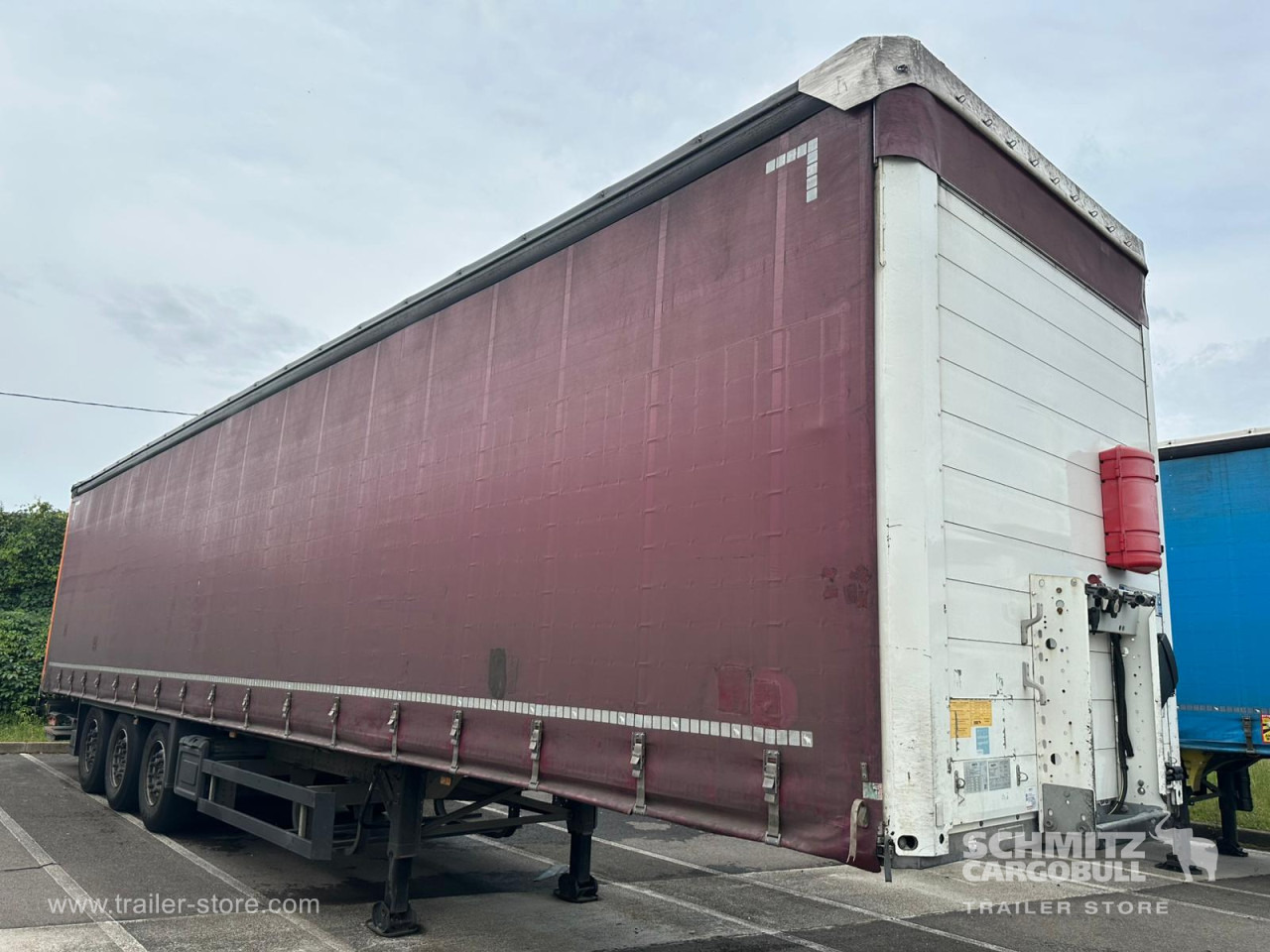 SCHMITZ Curtainsider Standard Taillift - 커튼사이더 세미 트레일러 : 사진 1 SCHMITZ Curtainsider Standard Taillift - 커튼사이더 세미 트레일러 : 사진 1