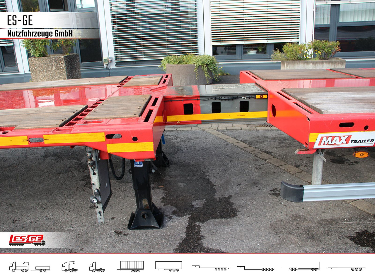 Faymonville MAX Trailer MAX200 Telesattel Megatrailer - 드롭사이드/ 플랫베드 세미 트레일러 : 사진 4 Faymonville MAX Trailer MAX200 Telesattel Megatrailer - 드롭사이드/ 플랫베드 세미 트레일러 : 사진 4