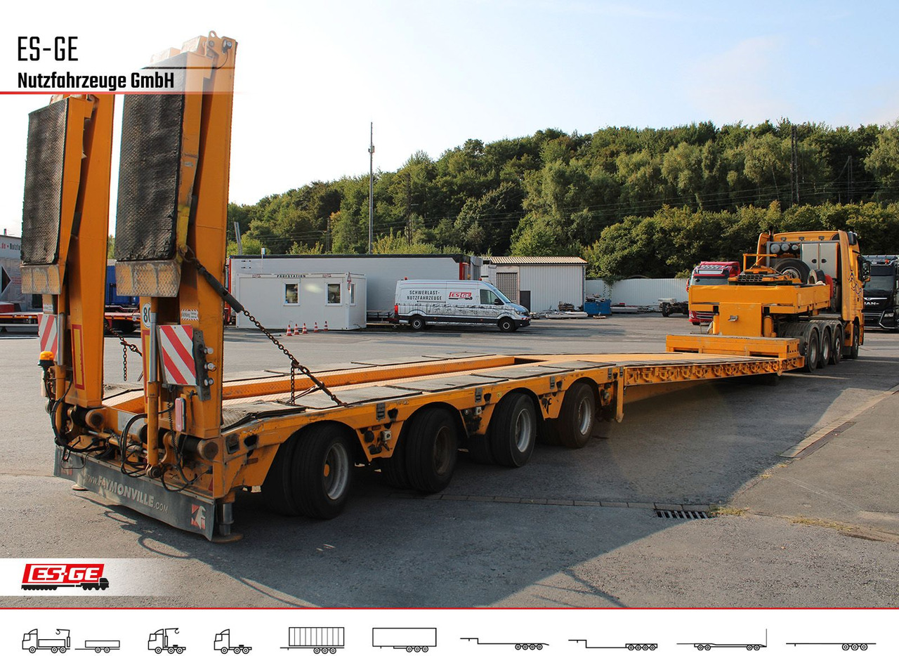 Faymonville Megamax Tiefbett 4x10 t - 저하대 세미 트레일러 : 사진 3 Faymonville Megamax Tiefbett 4x10 t - 저하대 세미 트레일러 : 사진 3