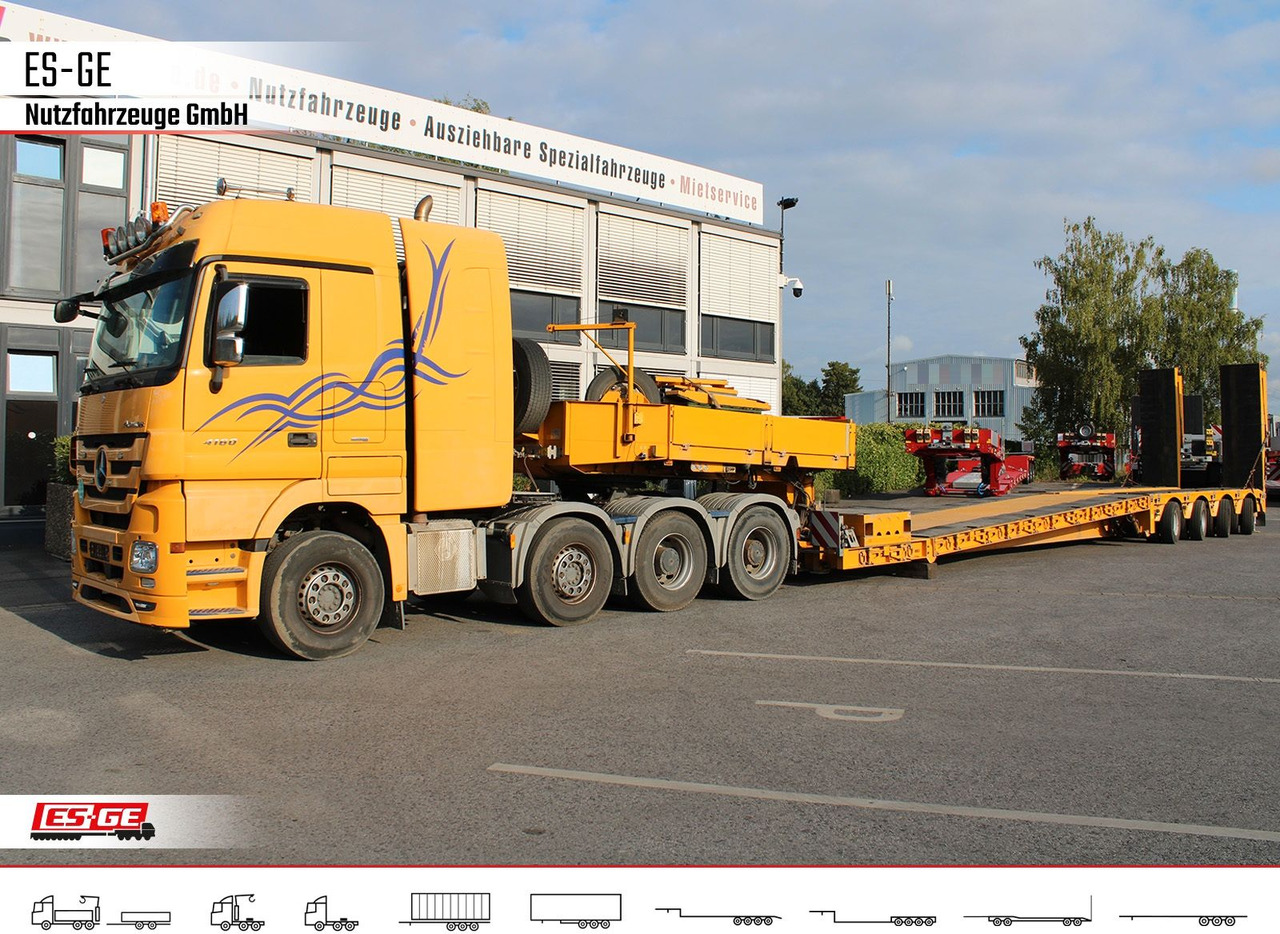 Faymonville Megamax Tiefbett 4x10 t - 저하대 세미 트레일러 : 사진 2 Faymonville Megamax Tiefbett 4x10 t - 저하대 세미 트레일러 : 사진 2