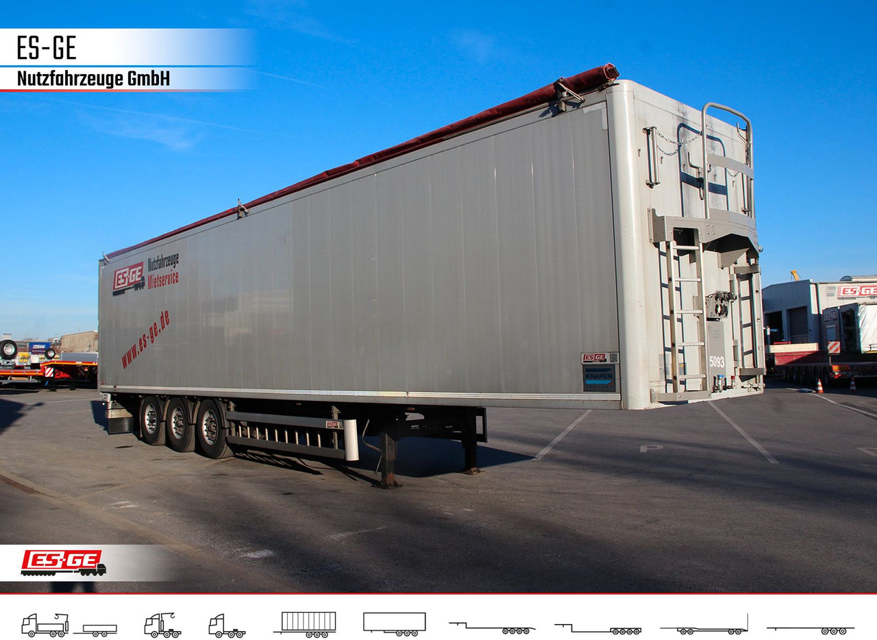 Knapen 3-Achs-Schubbodenauflieger 92m³ - 워킹 플로어 세미 트레일러 : 사진 1 Knapen 3-Achs-Schubbodenauflieger 92m³ - 워킹 플로어 세미 트레일러 : 사진 1