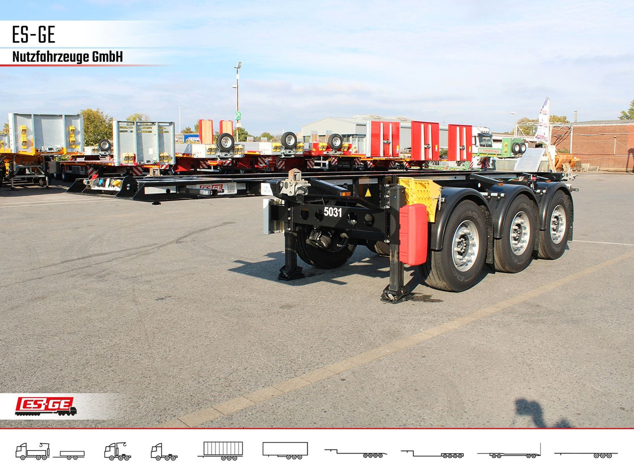 Krone Box Liner 3-Achs-Containerchassis 20' - 컨테이너 운반 장치/ 스와프 보디 세미 트레일러 : 사진 2 Krone Box Liner 3-Achs-Containerchassis 20' - 컨테이너 운반 장치/ 스와프 보디 세미 트레일러 : 사진 2