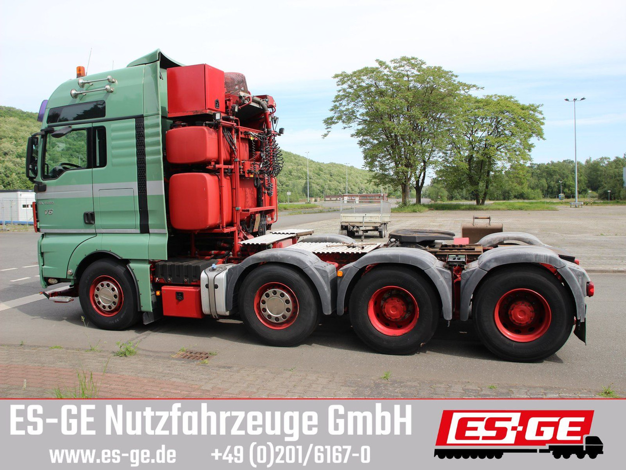 MAN TGX 41680 8x4/4 BLS - 트랙터 유닛 : 사진 5 MAN TGX 41680 8x4/4 BLS - 트랙터 유닛 : 사진 5