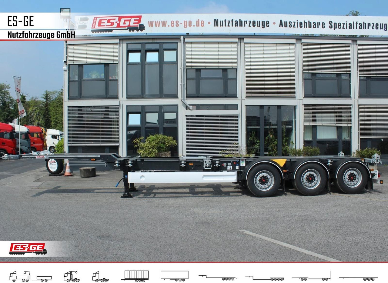 Wielton 3-Achs-Containerchassis - multifunktional - 컨테이너 운반 장치/ 스와프 보디 세미 트레일러 : 사진 3 Wielton 3-Achs-Containerchassis - multifunktional - 컨테이너 운반 장치/ 스와프 보디 세미 트레일러 : 사진 3