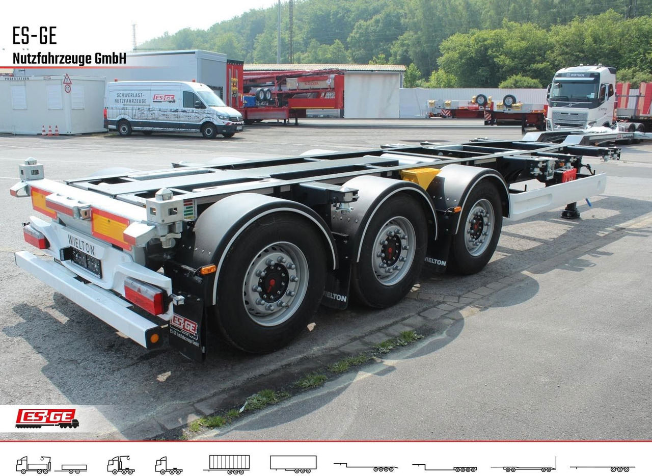 Wielton 3-Achs-Containerchassis - multifunktional - 컨테이너 운반 장치/ 스와프 보디 세미 트레일러 : 사진 4 Wielton 3-Achs-Containerchassis - multifunktional - 컨테이너 운반 장치/ 스와프 보디 세미 트레일러 : 사진 4
