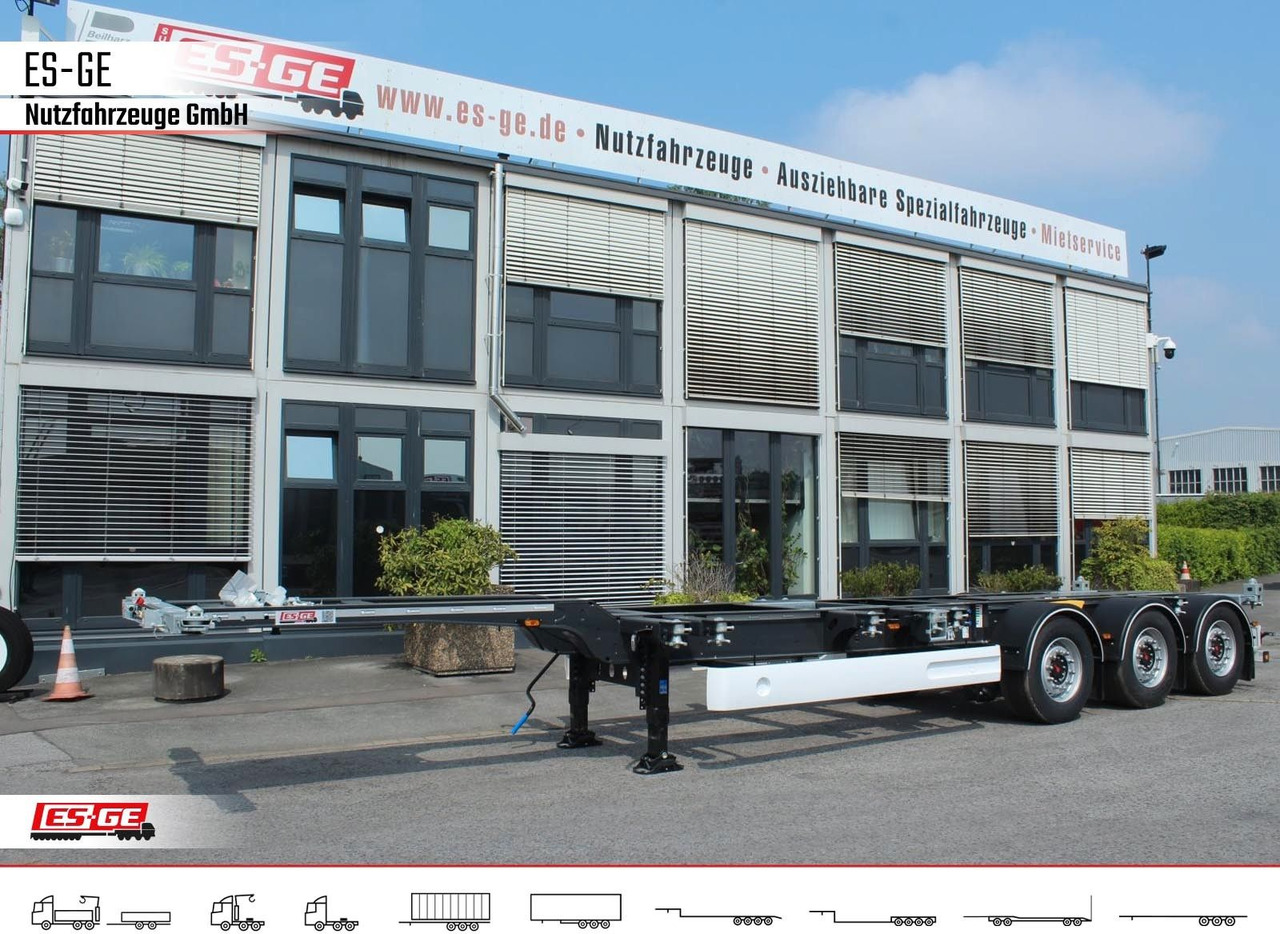 Wielton 3-Achs-Containerchassis - multifunktional - 컨테이너 운반 장치/ 스와프 보디 세미 트레일러 : 사진 2 Wielton 3-Achs-Containerchassis - multifunktional - 컨테이너 운반 장치/ 스와프 보디 세미 트레일러 : 사진 2