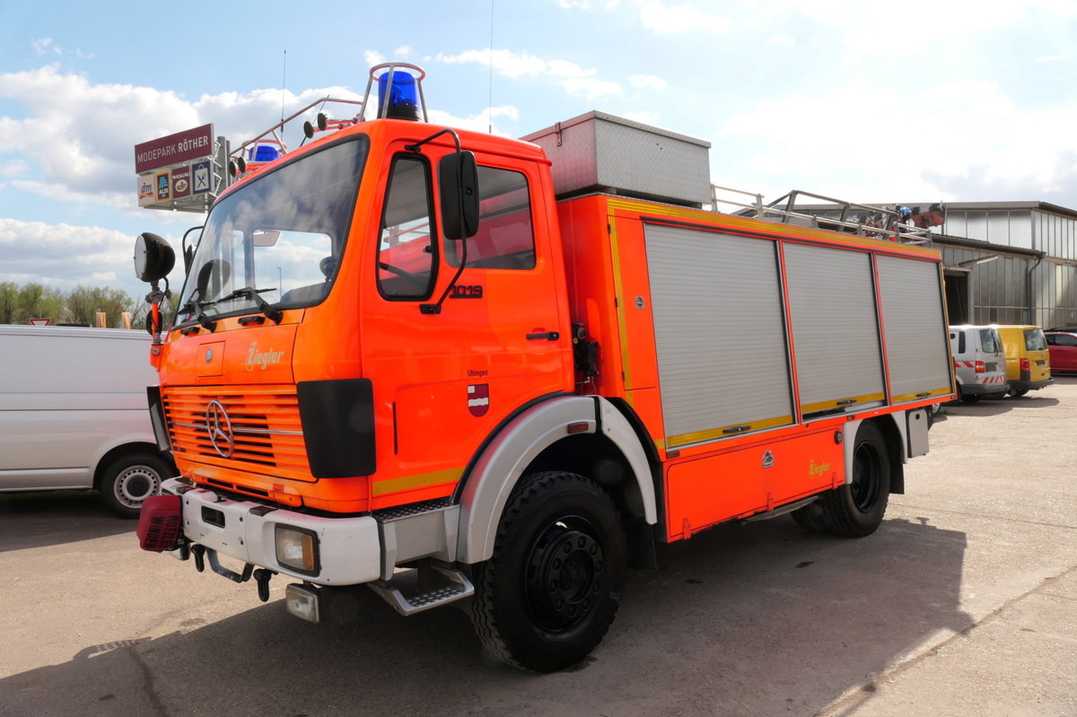 MERCEDES-BENZ 1019 AF Rüstwagen 4x4 TOP ZUSTAND - 소방차 : 사진 1 MERCEDES-BENZ 1019 AF Rüstwagen 4x4 TOP ZUSTAND - 소방차 : 사진 1