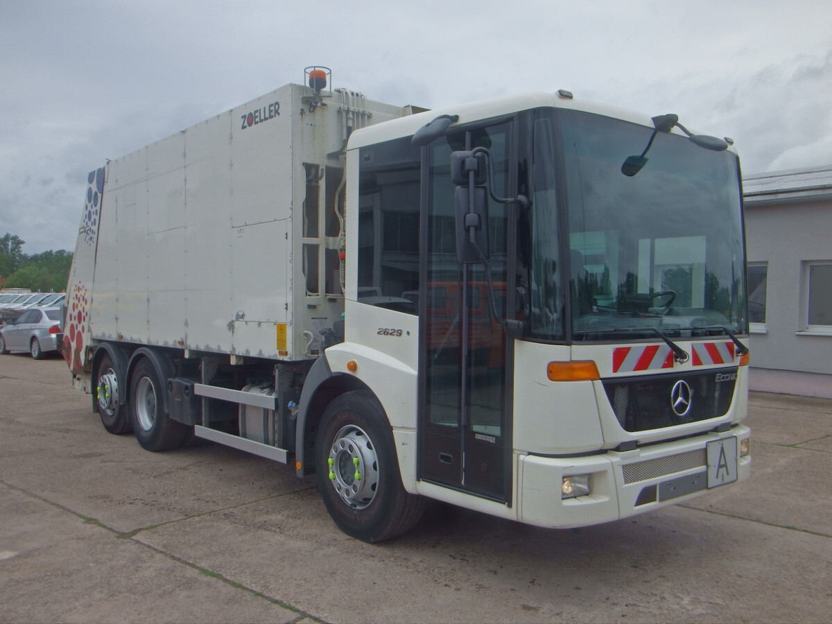 MERCEDES-BENZ 2629 Econic Zöller Medium XXL Pressplattenaufbau - 쓰레기차 : 사진 1 MERCEDES-BENZ 2629 Econic Zöller Medium XXL Pressplattenaufbau - 쓰레기차 : 사진 1