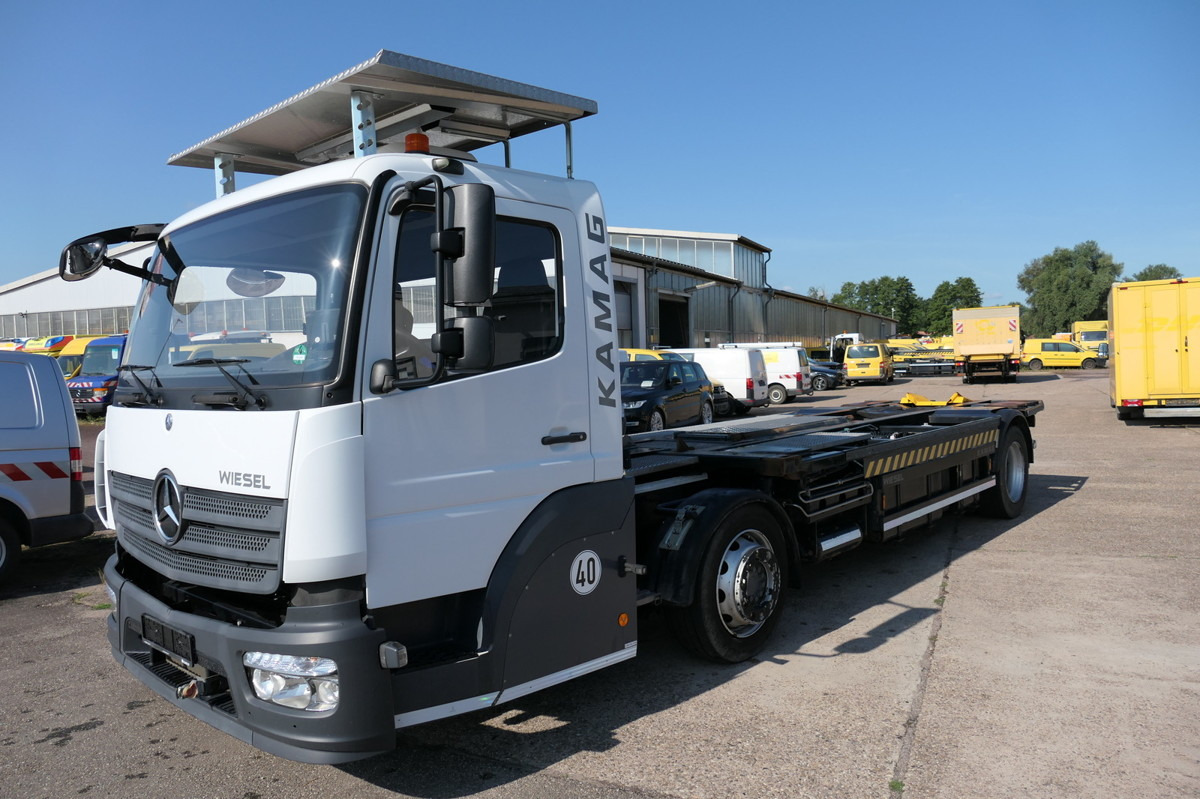 MERCEDES-BENZ Kamag Wiesel WBH 25 Wiesel Umsetzfahrzeug - 컨테이너 운반 장치/ 스와프 보디 트럭 : 사진 1 MERCEDES-BENZ Kamag Wiesel WBH 25 Wiesel Umsetzfahrzeug - 컨테이너 운반 장치/ 스와프 보디 트럭 : 사진 1