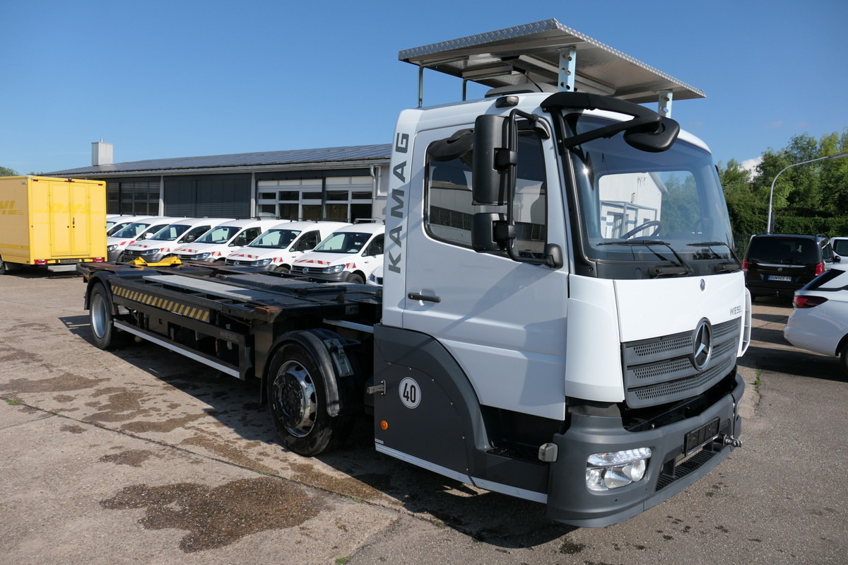 MERCEDES-BENZ Kamag Wiesel WBH 25 Wiesel Umsetzfahrzeug - 컨테이너 운반 장치/ 스와프 보디 트럭 : 사진 3 MERCEDES-BENZ Kamag Wiesel WBH 25 Wiesel Umsetzfahrzeug - 컨테이너 운반 장치/ 스와프 보디 트럭 : 사진 3