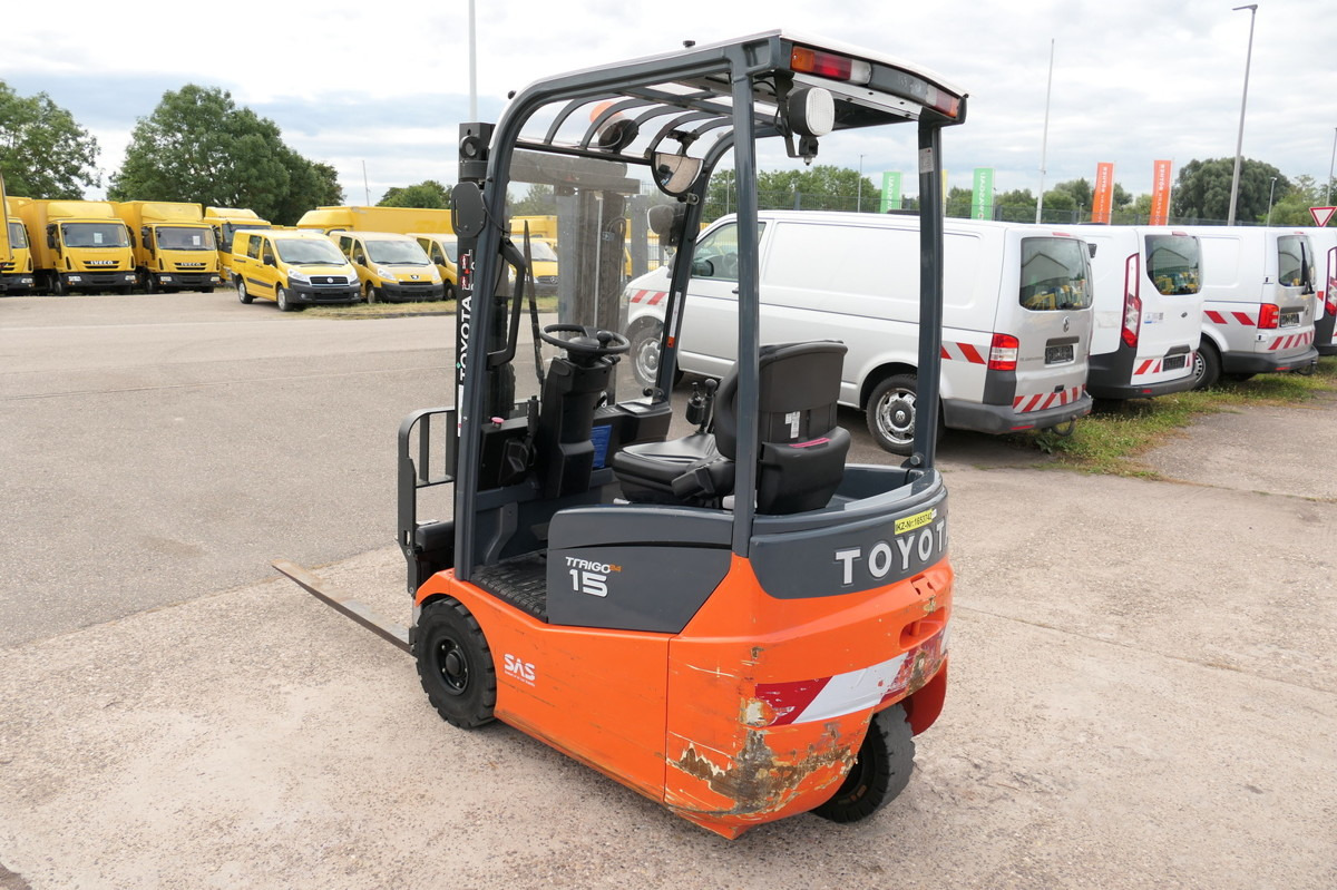 TOYOTA 7 FBEST 15 DUPLEX 4-VENTIL 3-Rad - 전기 지게차 : 사진 3 TOYOTA 7 FBEST 15 DUPLEX 4-VENTIL 3-Rad - 전기 지게차 : 사진 3