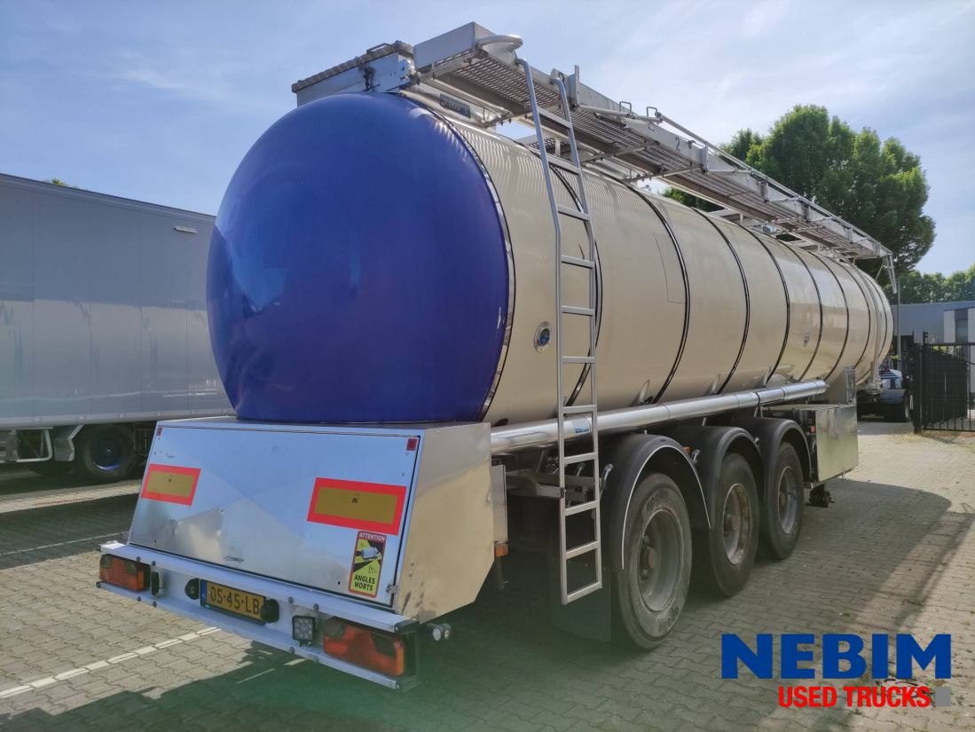 Feldbinder TSA 33.3 electric pump - 3 comp. 8.000 / 22.500 / 3.000 Ltr. - 유조 세미 트레일러 : 사진 2 Feldbinder TSA 33.3 electric pump - 3 comp. 8.000 / 22.500 / 3.000 Ltr. - 유조 세미 트레일러 : 사진 2