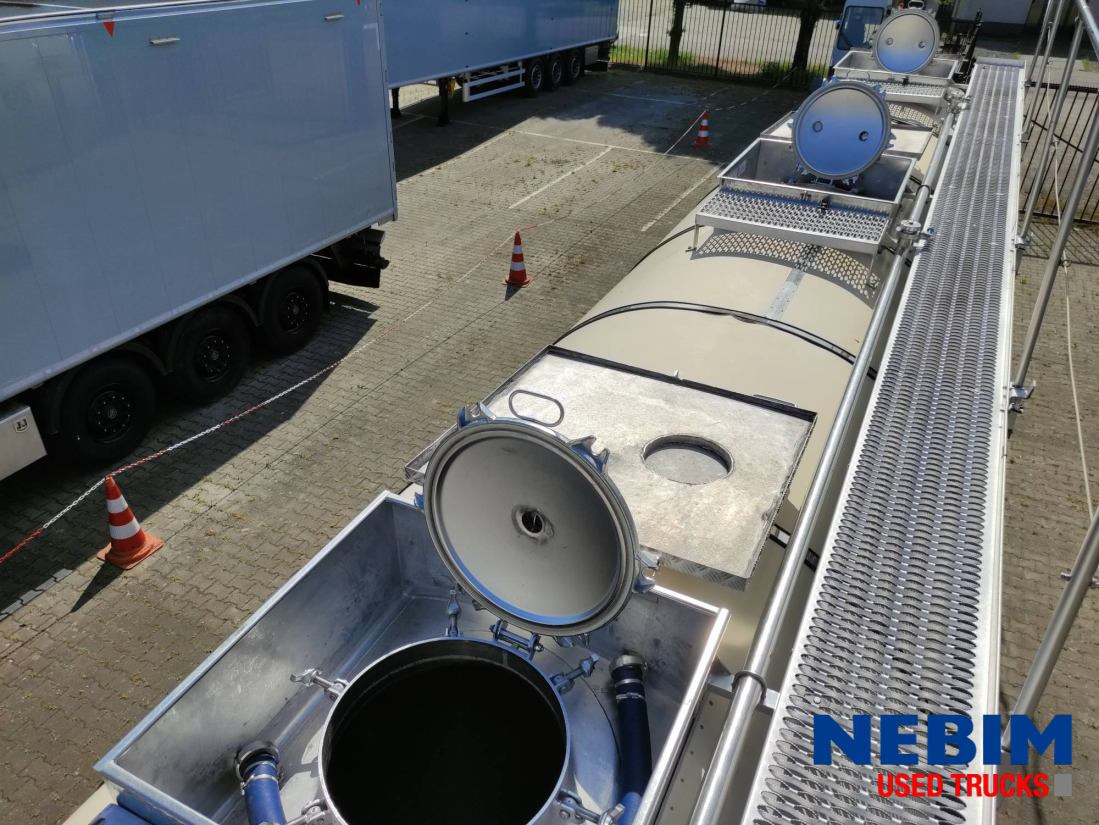 Feldbinder TSA 33.3 electric pump - 3 comp. 8.000 / 22.500 / 3.000 Ltr. - 유조 세미 트레일러 : 사진 5 Feldbinder TSA 33.3 electric pump - 3 comp. 8.000 / 22.500 / 3.000 Ltr. - 유조 세미 트레일러 : 사진 5