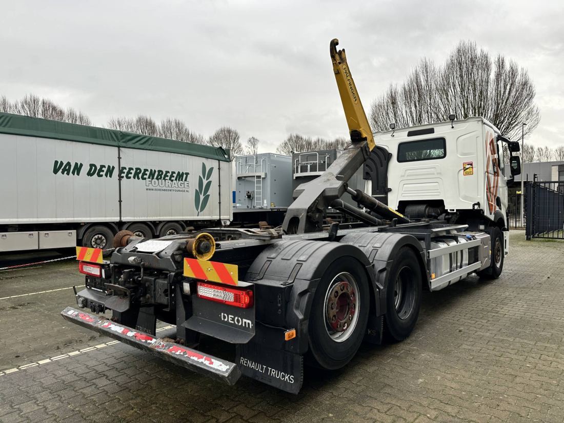 Renault T460 6x2 - 20ton Palfinger hooklift - 컨테이너 운반 장치/ 스와프 보디 트럭 : 사진 2 Renault T460 6x2 - 20ton Palfinger hooklift - 컨테이너 운반 장치/ 스와프 보디 트럭 : 사진 2