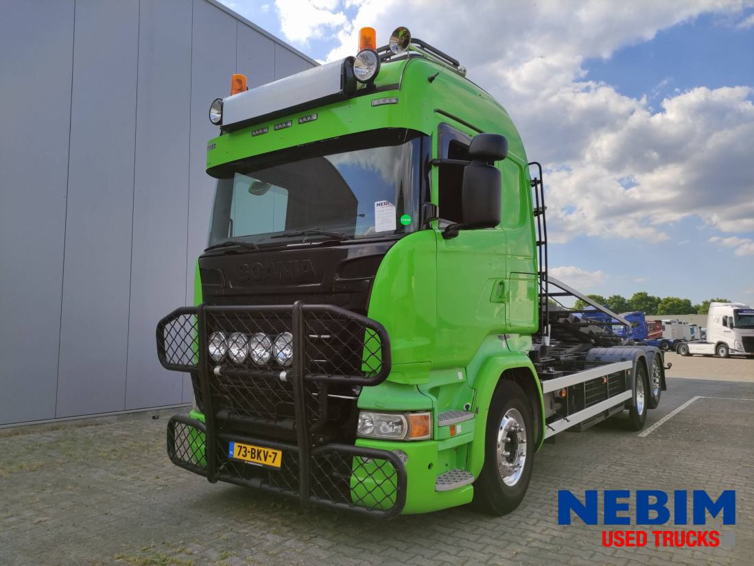 Scania R560 V8 6x2 Retarder - NCH 20 ton cable system - 컨테이너 운반 장치/ 스와프 보디 트럭 : 사진 1 Scania R560 V8 6x2 Retarder - NCH 20 ton cable system - 컨테이너 운반 장치/ 스와프 보디 트럭 : 사진 1