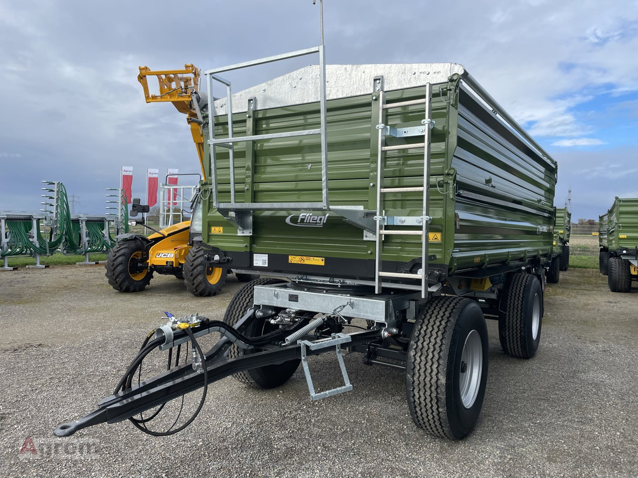 Fliegl DK 140 FOX - 농장 티핑 트레일러/ 덤프 : 사진 2 Fliegl DK 140 FOX - 농장 티핑 트레일러/ 덤프 : 사진 2