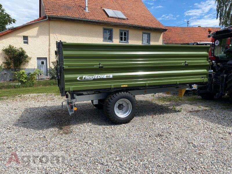 Fliegl EDK 60 FOX - 농장 티핑 트레일러/ 덤프 : 사진 1 Fliegl EDK 60 FOX - 농장 티핑 트레일러/ 덤프 : 사진 1