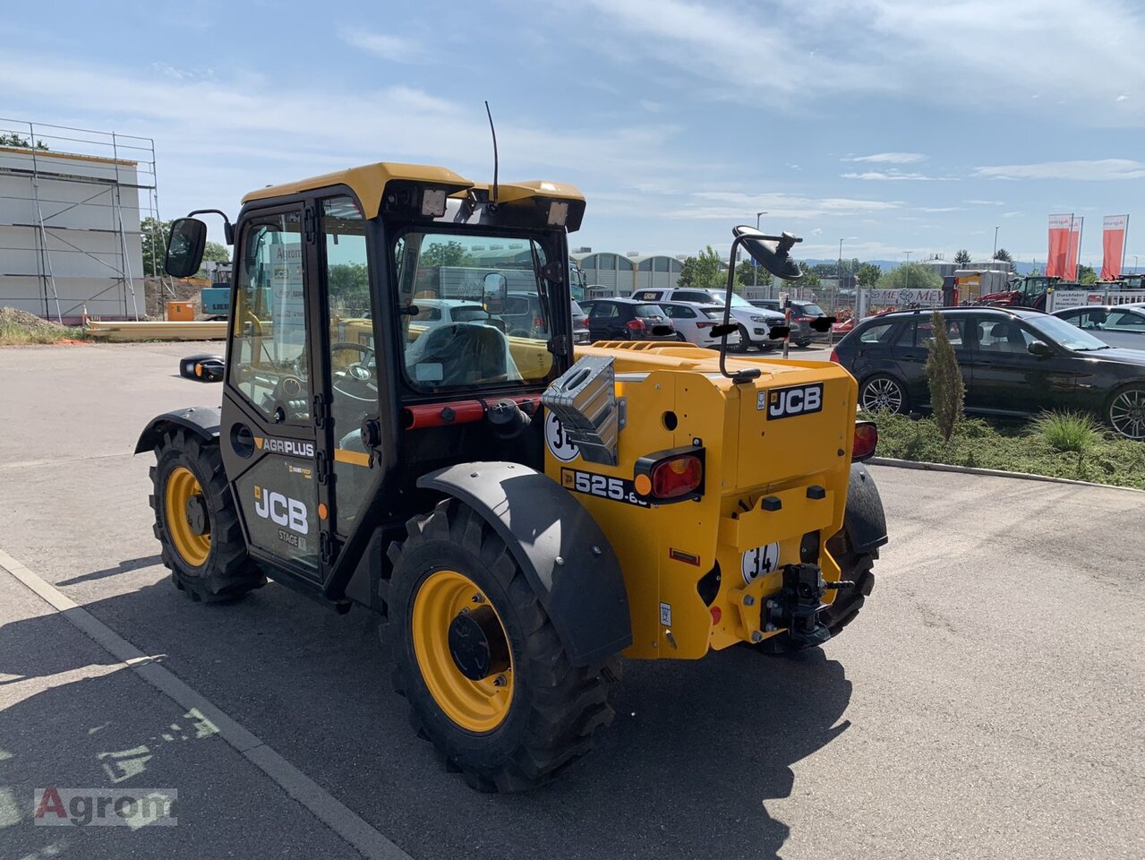 JCB 525-60 Agri Plus - 텔레스코픽 핸들러 : 사진 3 JCB 525-60 Agri Plus - 텔레스코픽 핸들러 : 사진 3