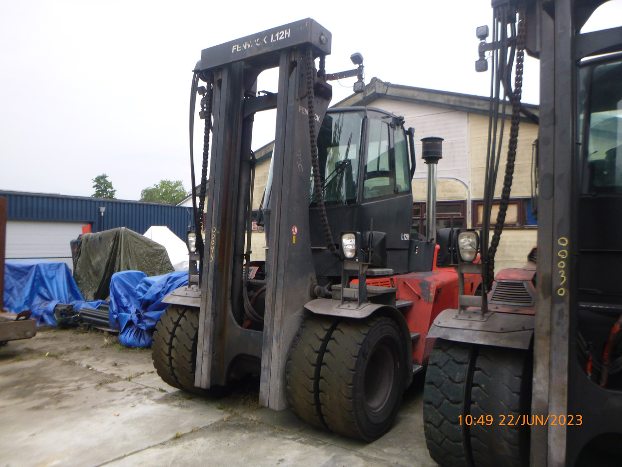 LINDE H120/02 - 디젤 지게차 : 사진 4 LINDE H120/02 - 디젤 지게차 : 사진 4