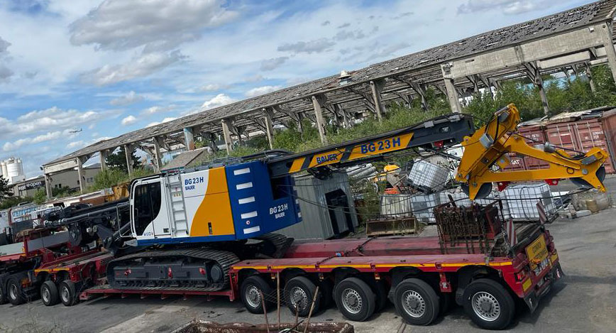 Bauer BG 23H - 파일 드라이버 : 사진 1 Bauer BG 23H - 파일 드라이버 : 사진 1