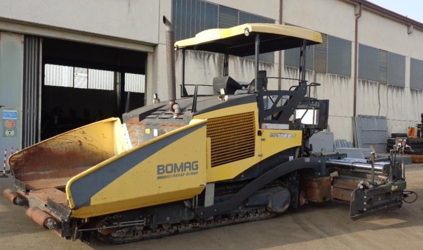 Bomag BF 800 C - 아스팔트 포장기 : 사진 1 Bomag BF 800 C - 아스팔트 포장기 : 사진 1